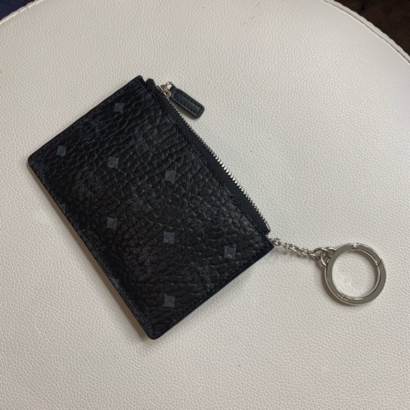 MCM Handbags - MCM key pouch in visetos original
